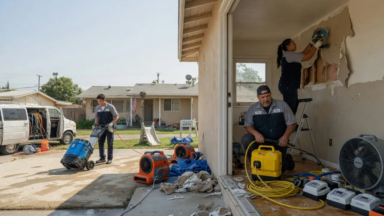 Water Damage Restoration in Rowena, TX near me